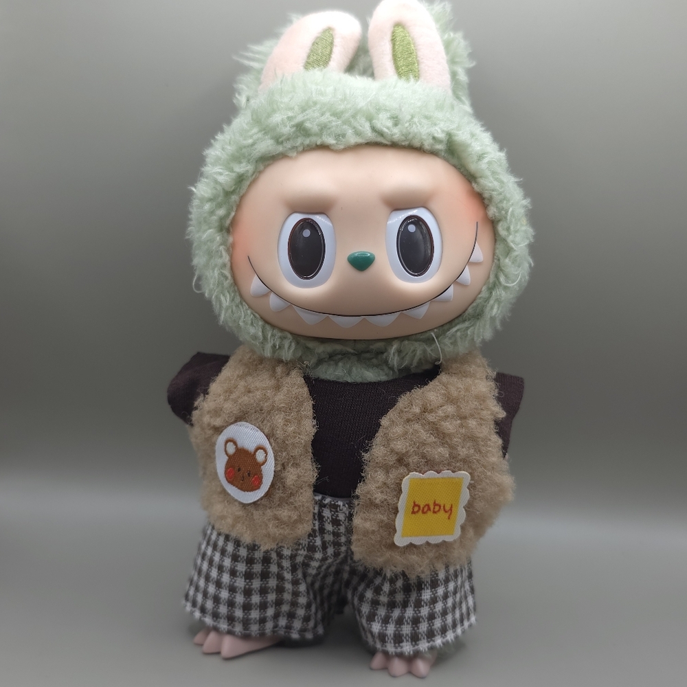 Labubu Clothes - Brown Outfit